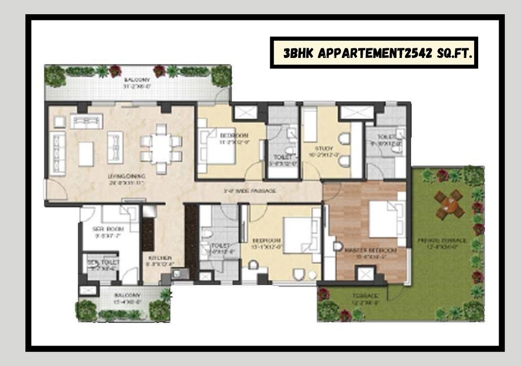 Saan Verdante Floor Plan