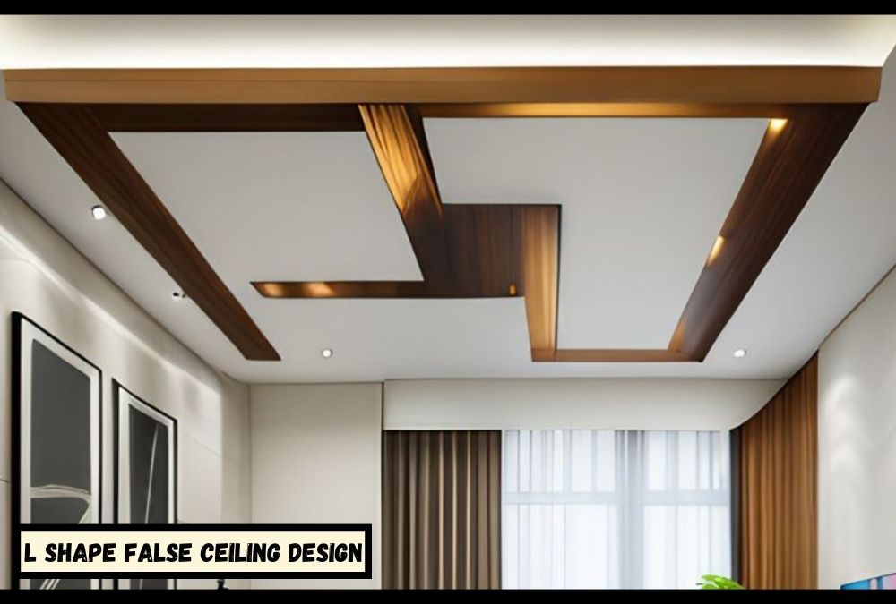 L Shape False Ceiling Design