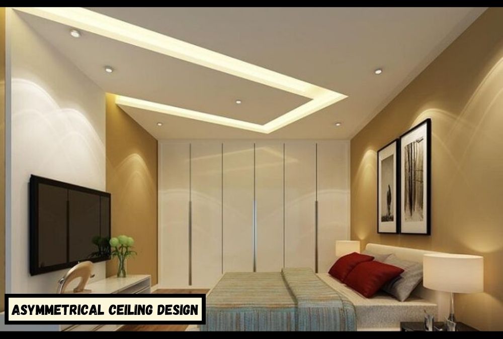 Asymmetrical False Ceiling Design