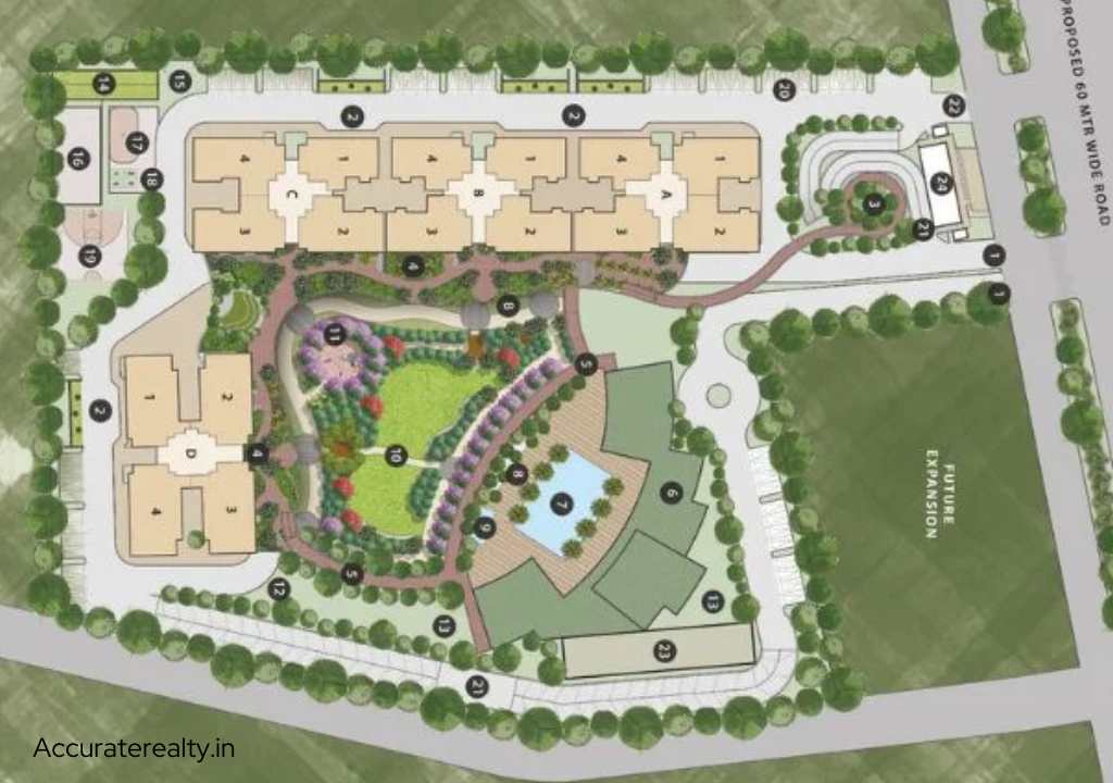 Conscient Parq site plan