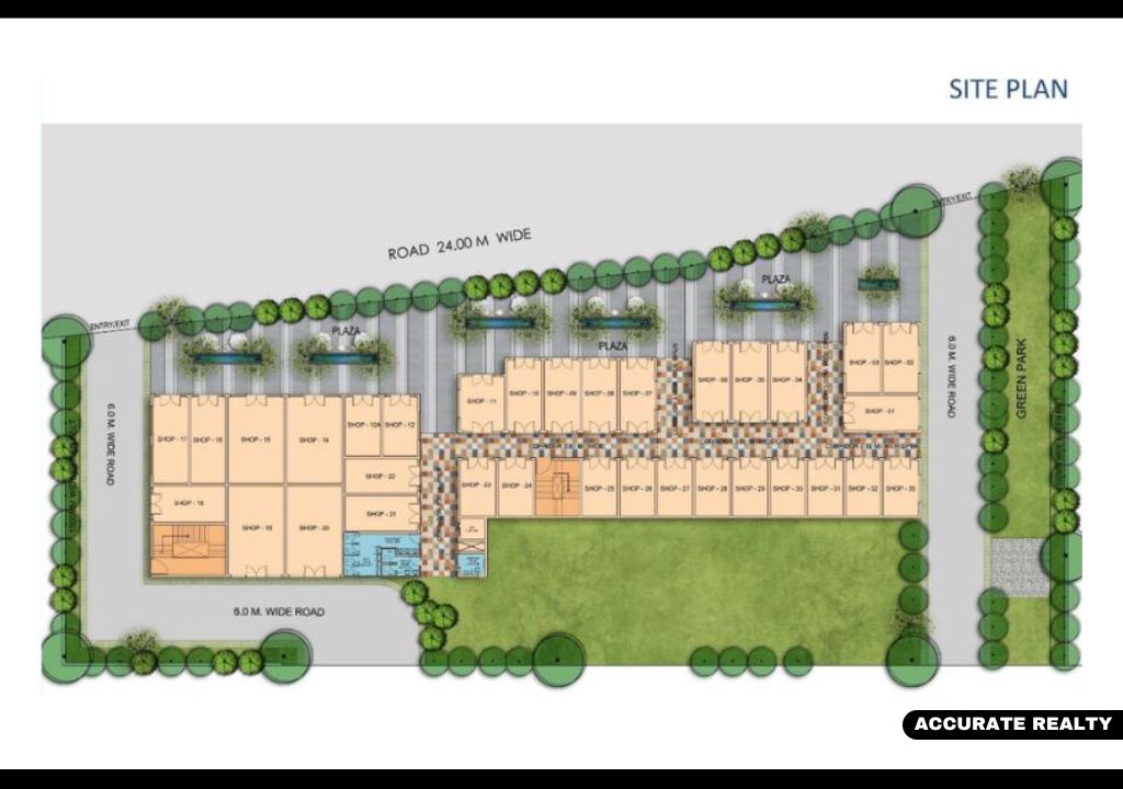 Rajvik Plaza Site Plan