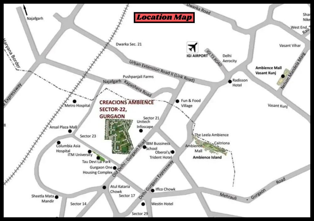 Ambience Creacions Location Map