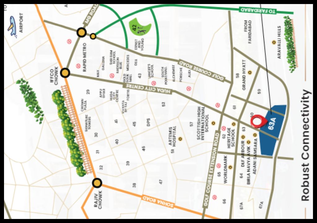 Laburnum Victory Floors 63A Location Map