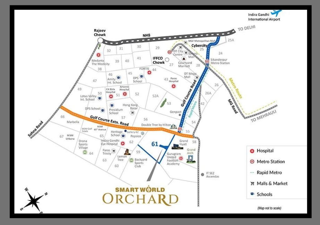 Smart World Location Map