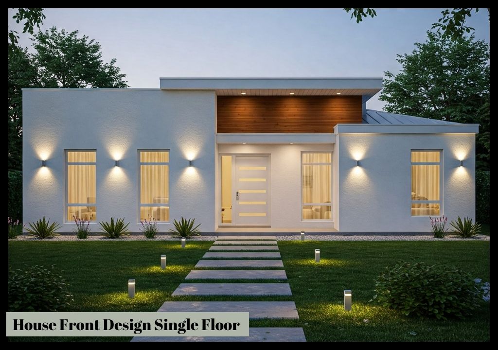 Simple House Front Design