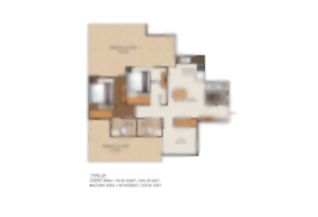 Tathastu Realty floor plan 